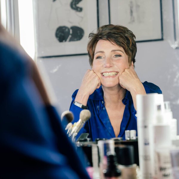 Angela Elis bei einer Moderation