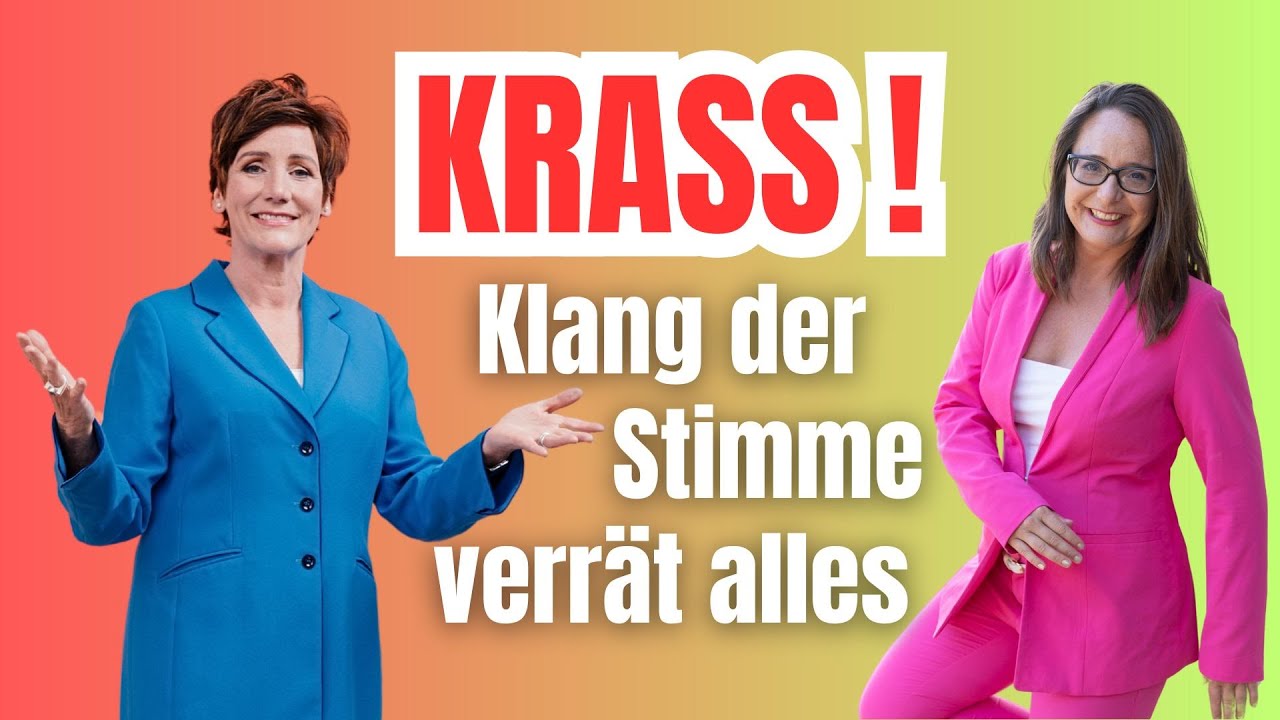 Die Stimme entscheidet: Der Klang Deiner Stimme verrät mehr über Dich als tausend Worte
