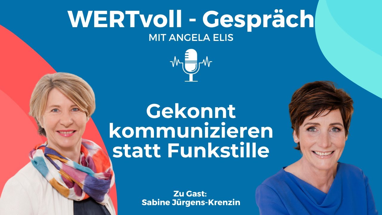 Hör auf mit "Ja, ABER" und spüre, was Du sagst I WERTvoll Gespräch mit Sabine Jürgens-Krenzin