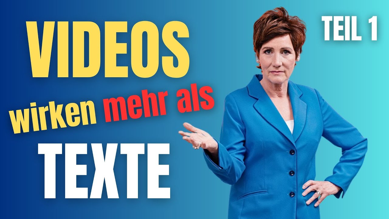 VIDEO´s - sind DER Game-Changer für MEHR Erfolg - Teil 1