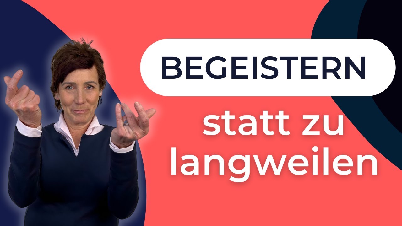 Was tun, dass der Funke überspringt?