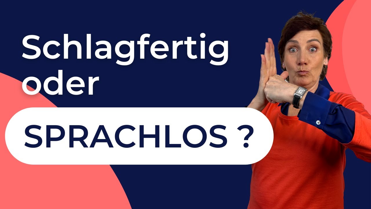 Was tun, wenn ich nicht weiß, was ich sagen soll
